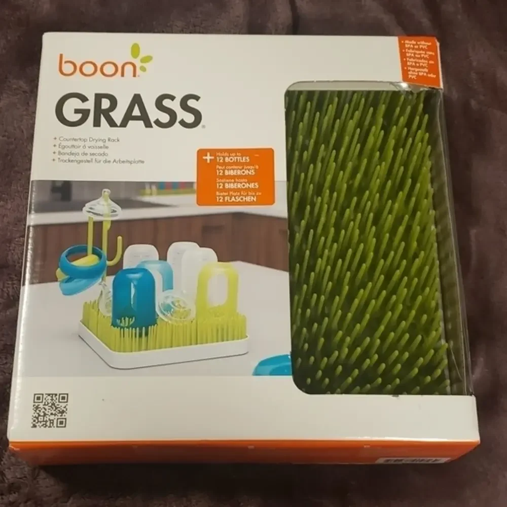 Boon Grass Countertop‎ Drying Rack. Perfect for bottles or any hand washed items